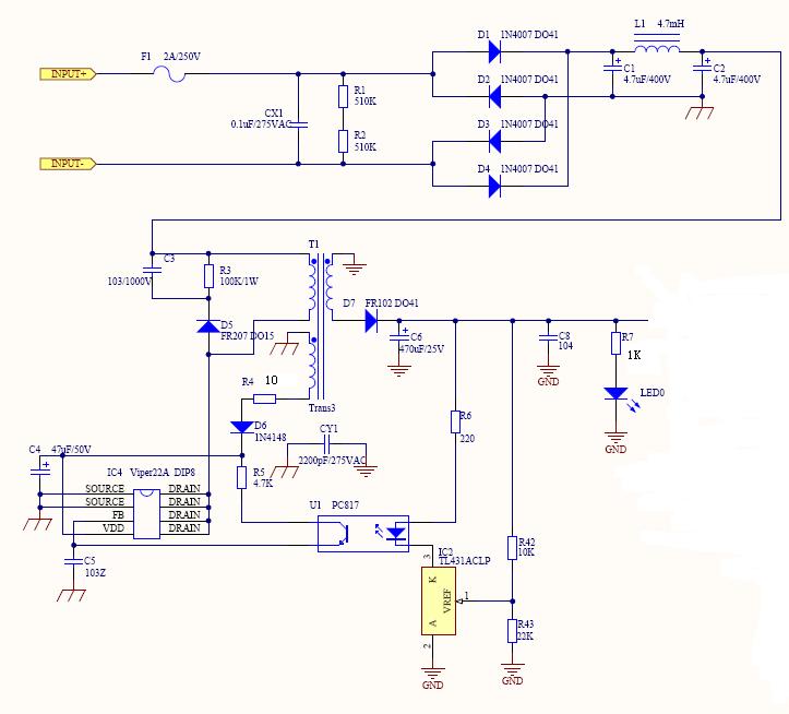 viper22应用问题求教-电源网