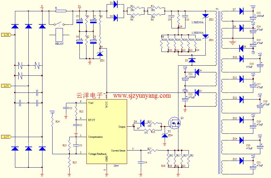 3844b经典电路图,6p14典电路图,6n4典电路图_大山谷图库