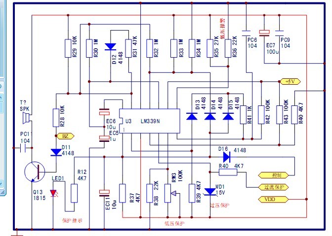 lm339报警电路