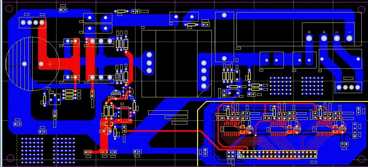 请高手帮我看下我的数字pfc的pcb版图!