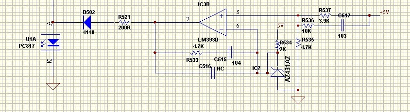 5v,所以用到了lm358做恒压,tl431只提供一个基准2.5v.