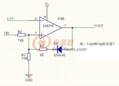 【问】ti的lm258运放求分析