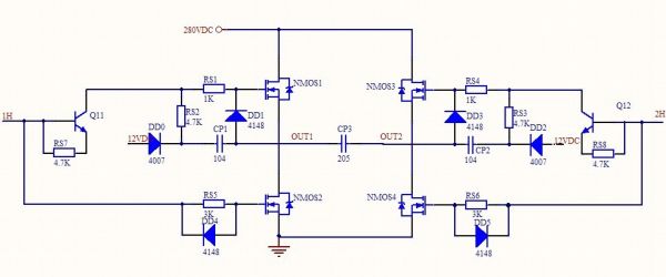 逆变器后级dc-ac 全桥工作不正常-电源网