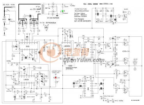 sg3524逆变器电路图