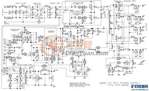 9款tl494 ka7500b构架的atx电源图纸供改装使用