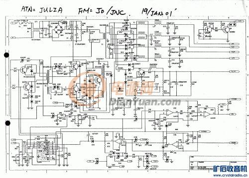 9款tl494 ka7500b构架的at电源图纸供改装使用