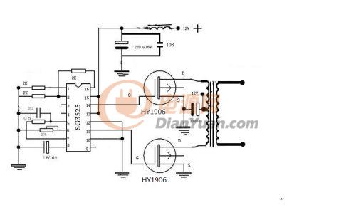 请教如何用sg3525制作逆变器
