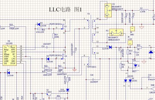 L6599D的LLC半桥电路分析