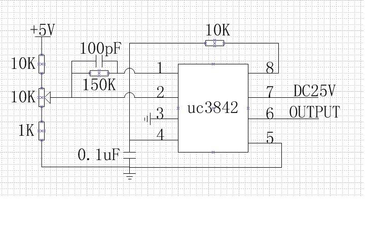 Uc3842b схема включения