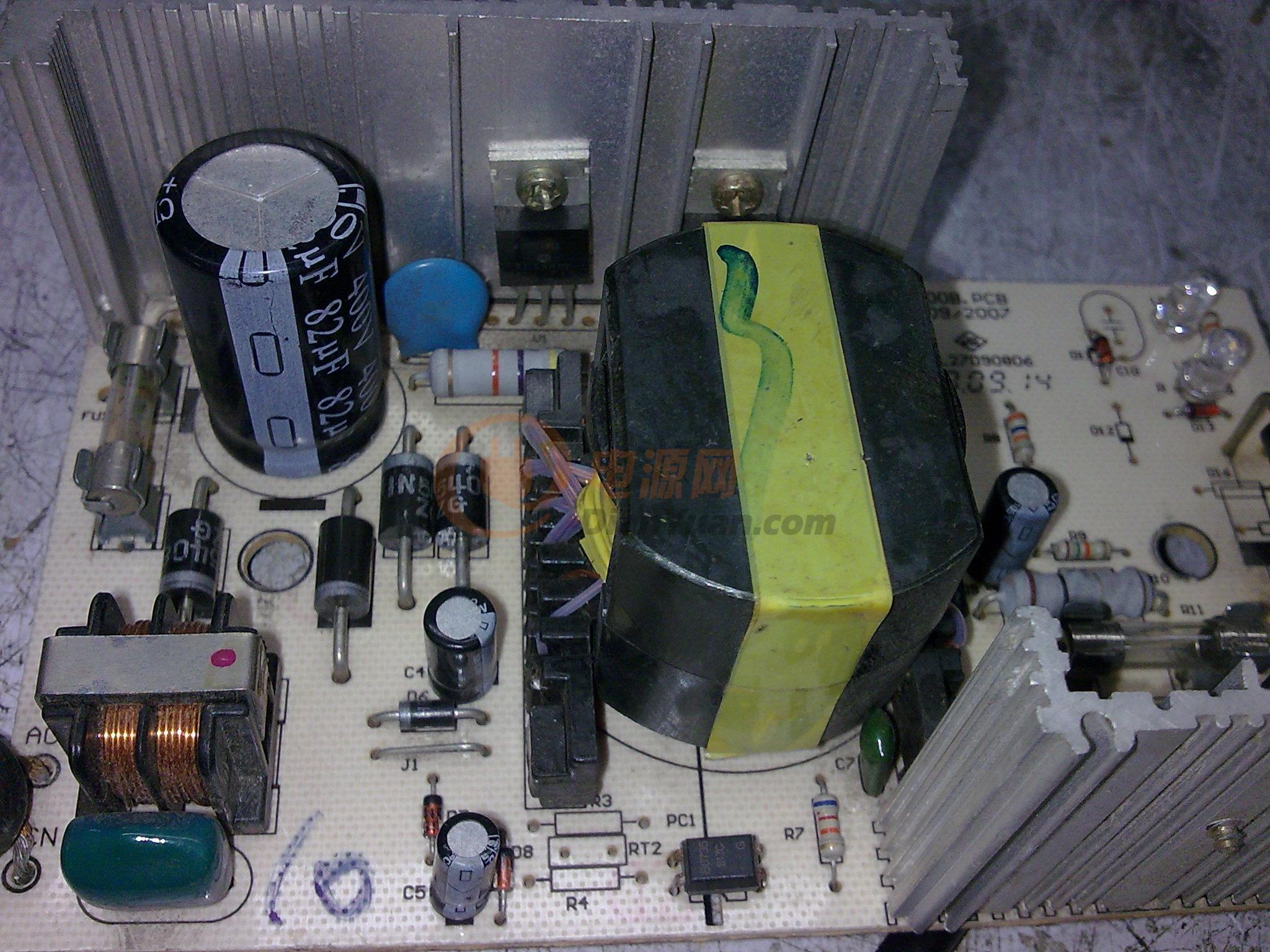 西普尔充电器内部实物图