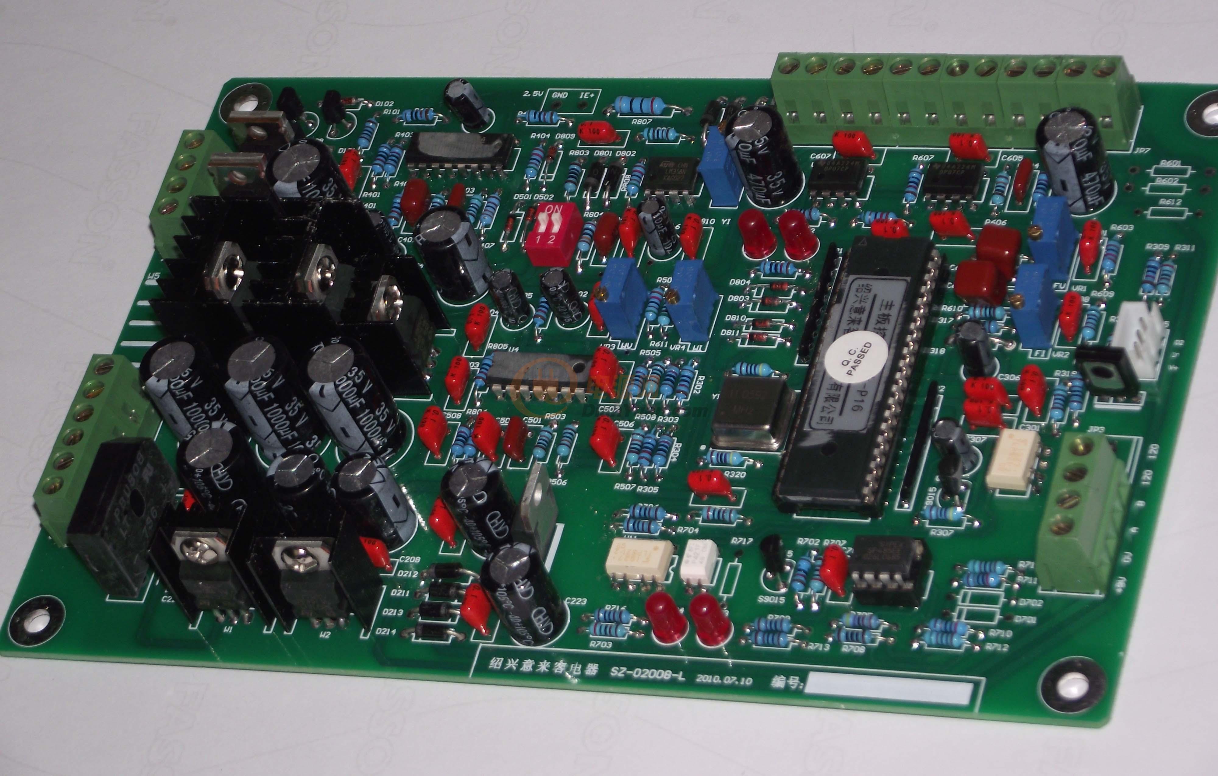电镀电源控制板接线图