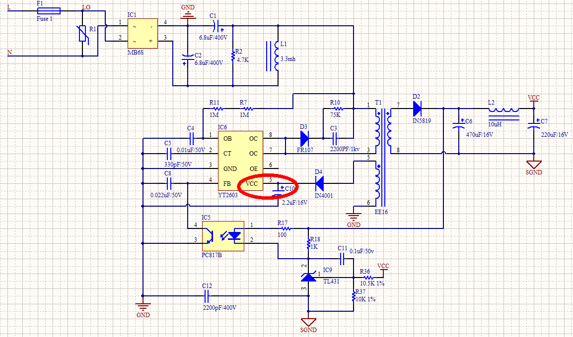 pwm控制的開關電源