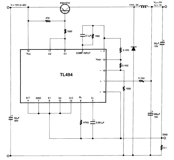 Ka7500bd схема включения