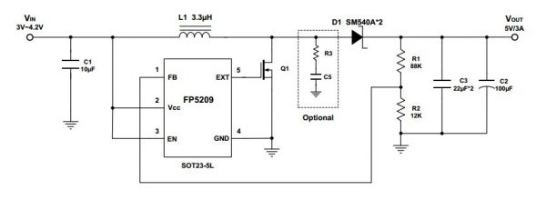 1a,5v3a,5v1a上更实惠的fp5209